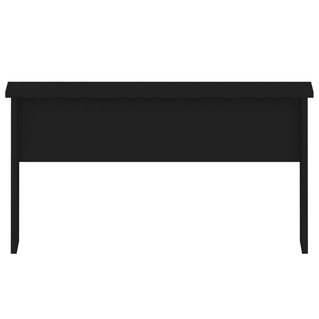 Coffee Table Black 31.5"x19.9"x16.3" Engineered Wood