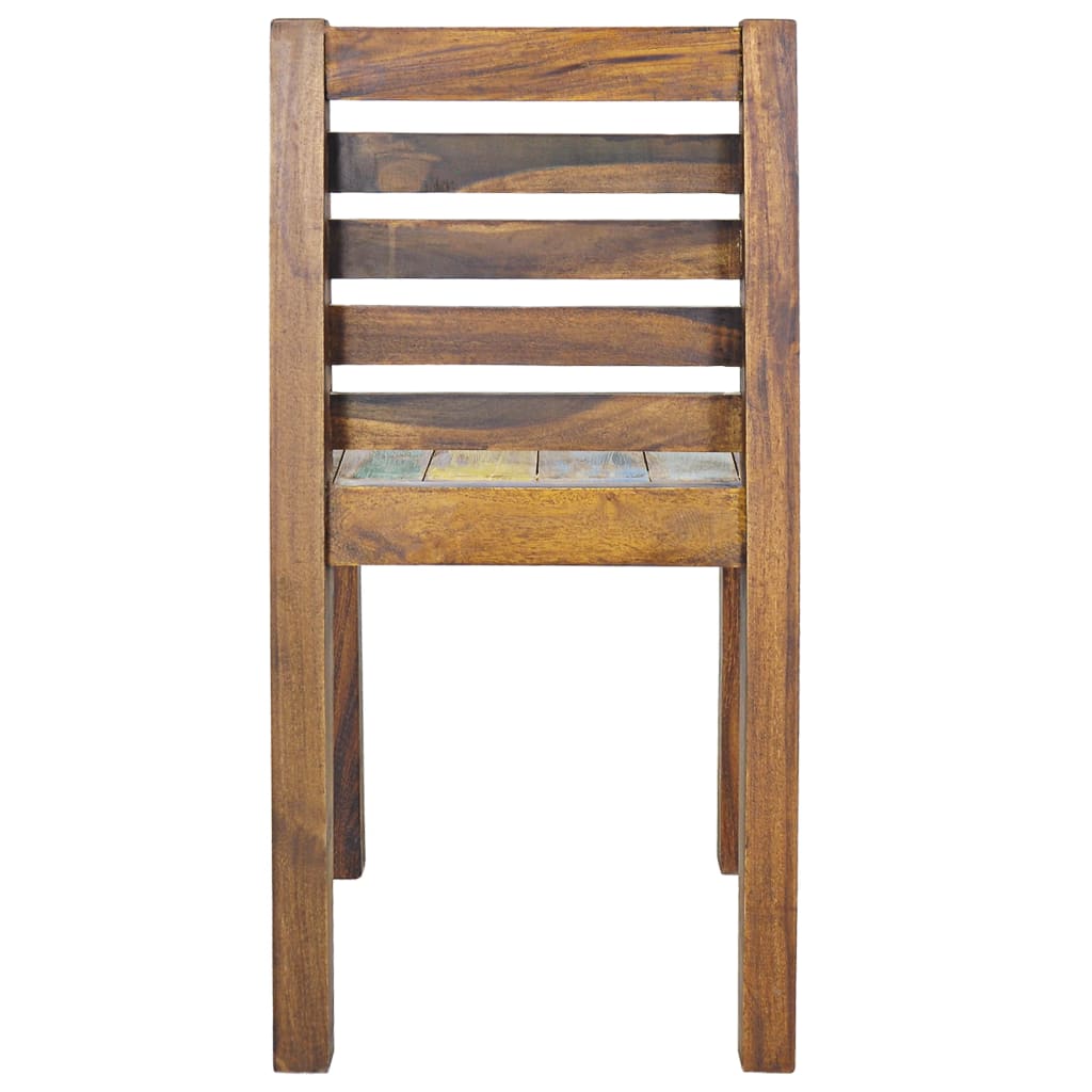 Dining Chairs 6 pcs Solid Reclaimed Wood