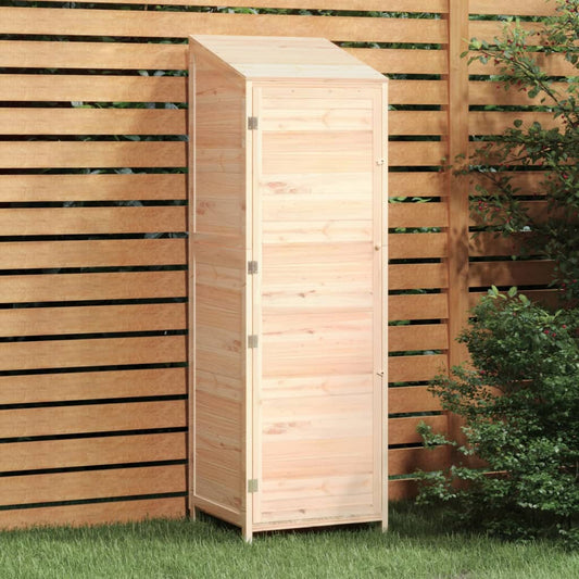 Garden Shed 21.7"x20.5"x68.7" Solid Wood Fir