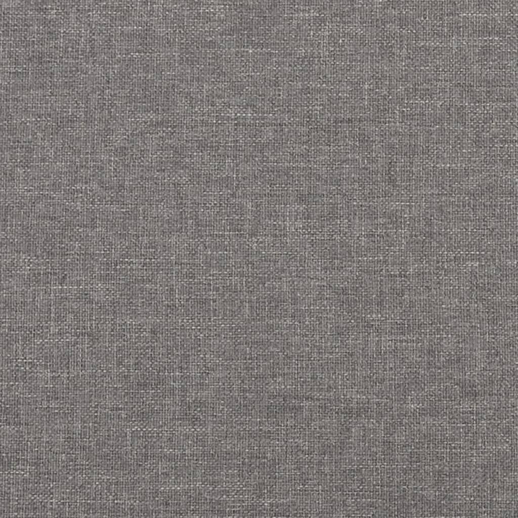 2-Seater Sofa Light Gray 47.2" Fabric