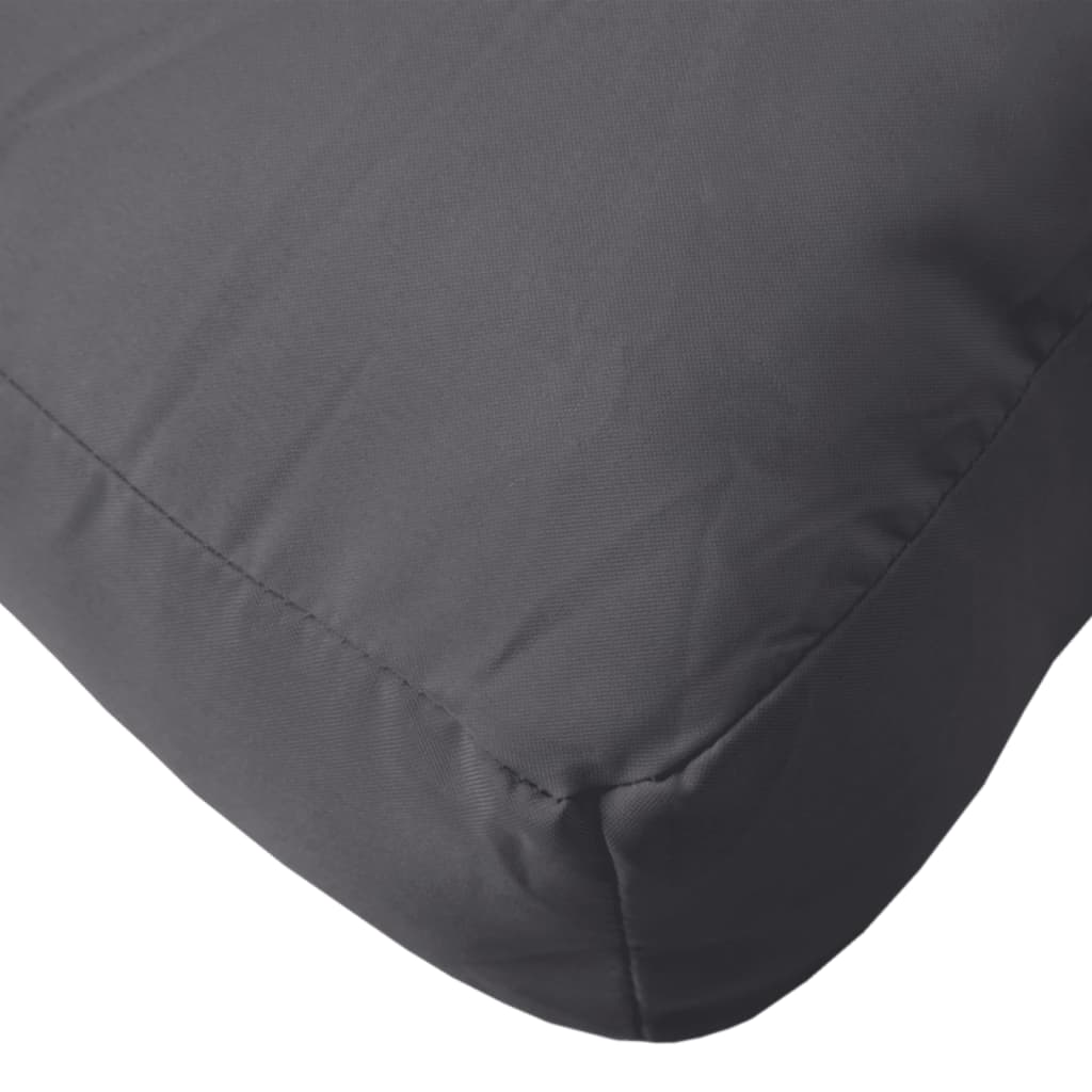 Pallet Cushion Anthracite 23.6"x24.2"x3.9" Fabric