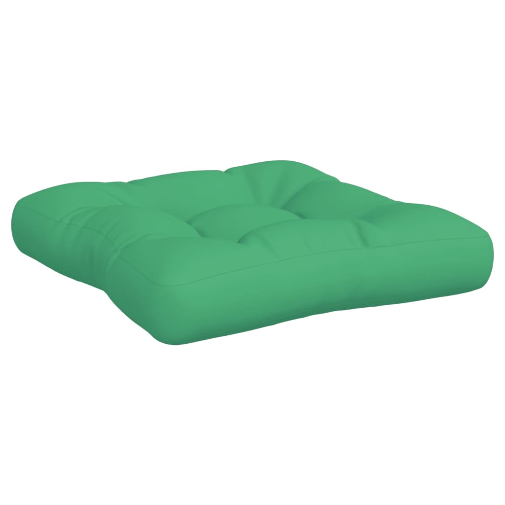 Pallet Cushions 2 pcs Green Fabric