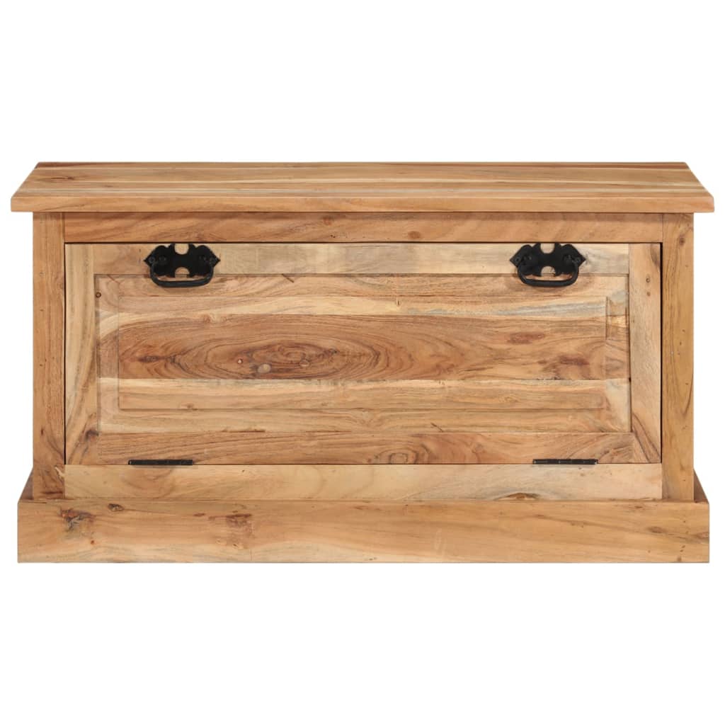 Shoe Storage Bench 33.5"x15.7"x17.7" Solid Acacia Wood