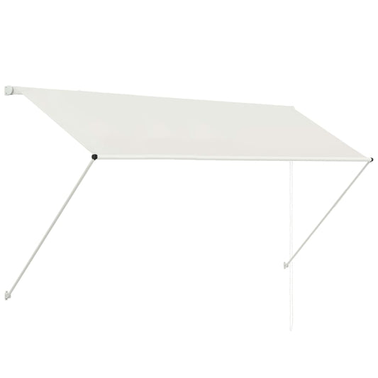 Retractable Awning 98.4"x59.1" Cream