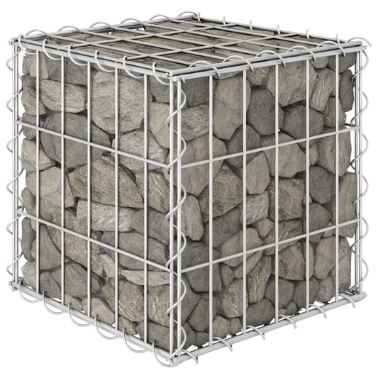 Cube Gabion Raised Bed Steel Wire 11.8"x11.8"x11.8"