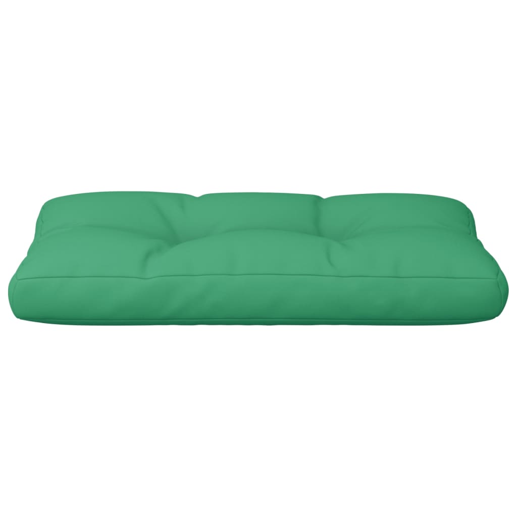 Pallet Cushion Green 27.6"x15.7"x4.7" Fabric