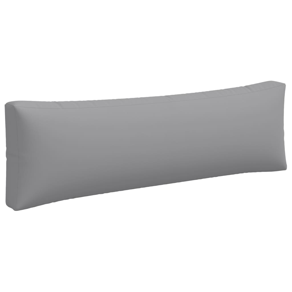 Pallet Cushions 3 pcs Gray Fabric