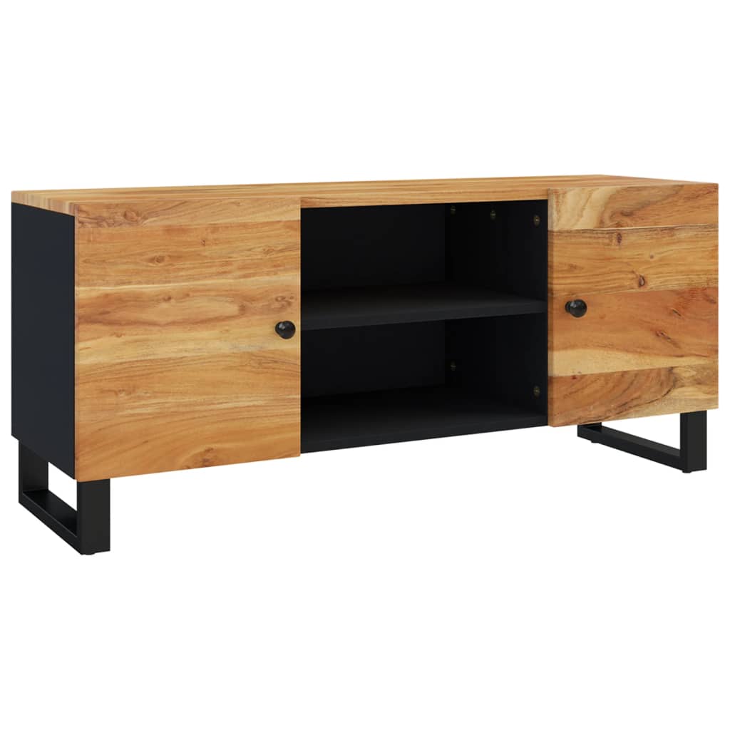 TV Stand 41.3"x13"x18.1" Solid Wood Acacia