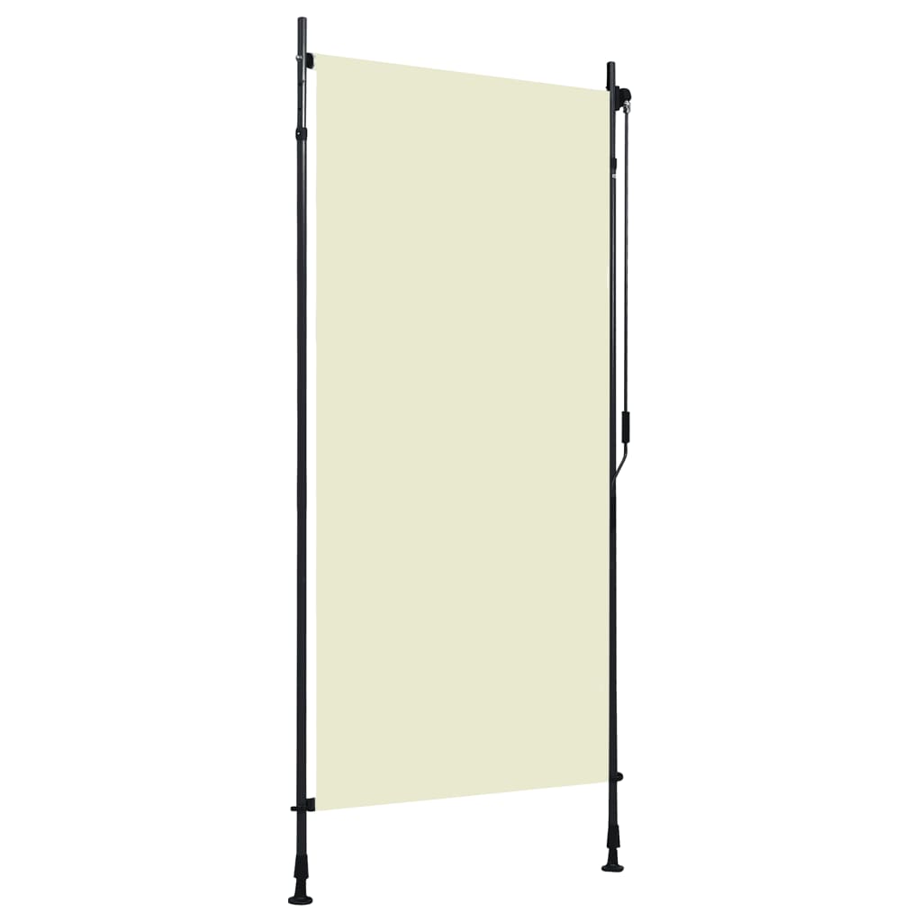 Outdoor Roller Blind 39.4"x106.3" Cream