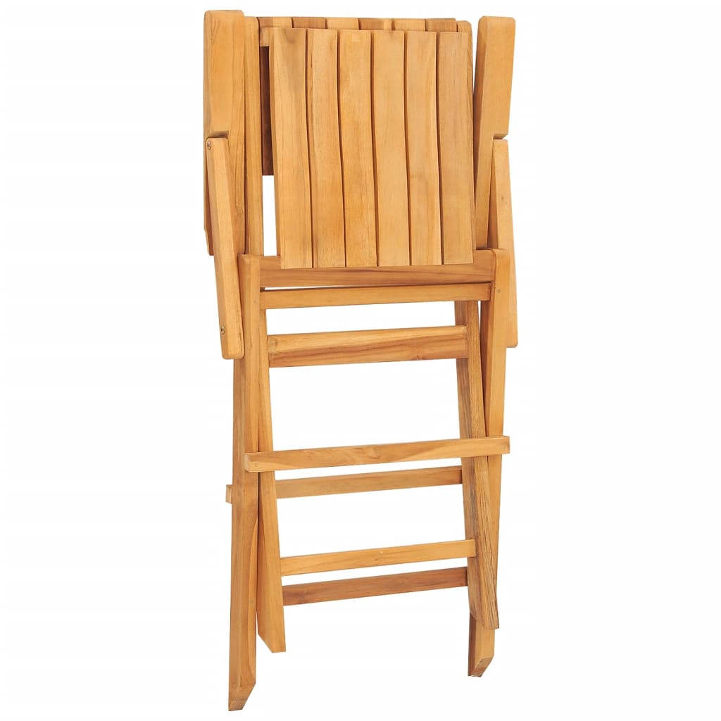 Folding Patio Chairs 2 pcs 21.7"x24"x35.4" Solid Wood Teak