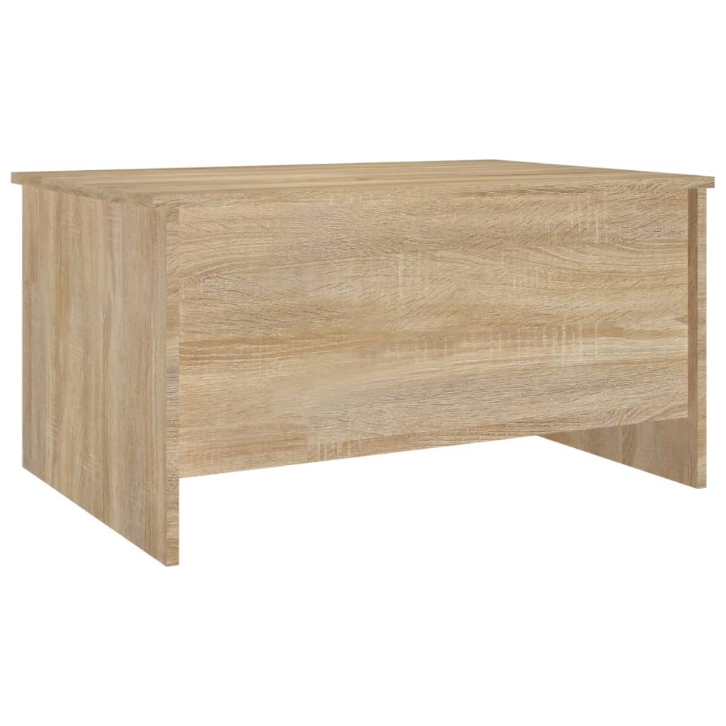 Coffee Table Sonoma Oak 31.5"x21.9"x16.3" Engineered Wood