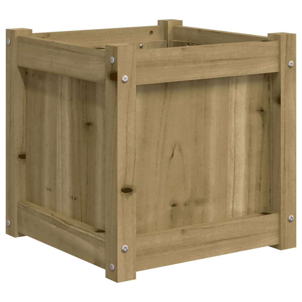 Garden Planter 15.7"x15.7"x15.7" Impregnated Wood Pine