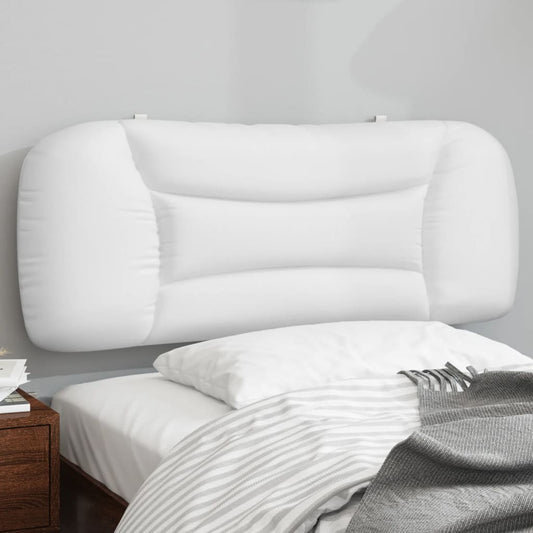 Headboard Cushion White 39.4" Faux Leather