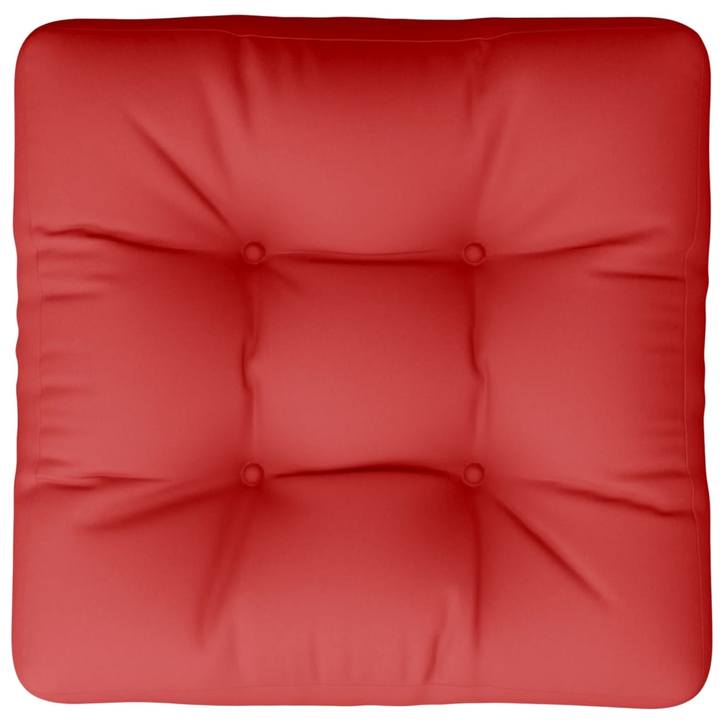 Pallet Cushion Red 22.8"x22.8"x3.9" Fabric