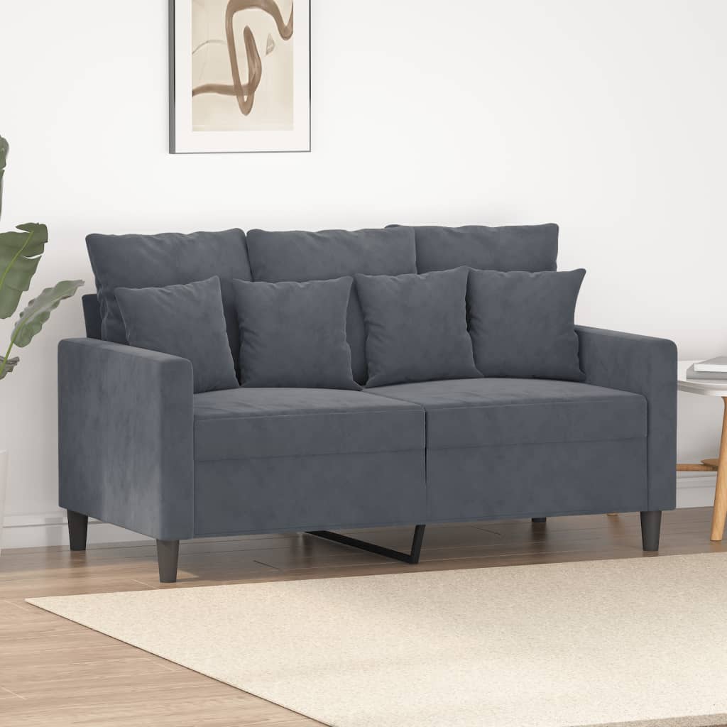 3-Seater Sofa Dark Green 70.9" Velvet