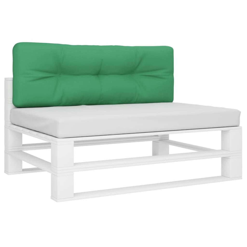 Pallet Cushion Green 47.2"x15.7"x4.7" Fabric