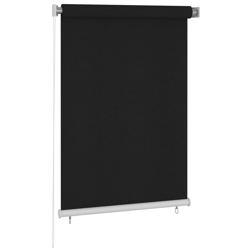 Outdoor Roller Blind 39.4"x55.1" Black