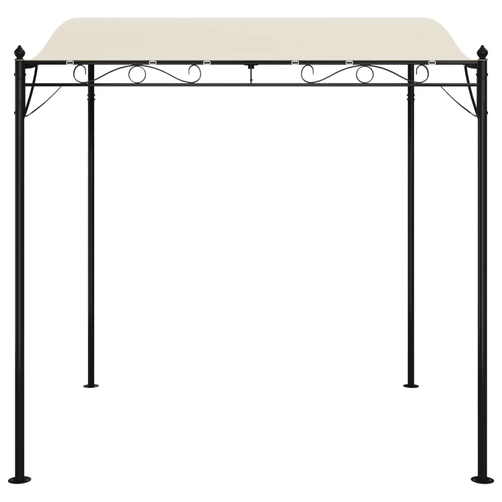 Canopy Cream 6.6'x7.5' 0.6 oz/ft² Fabric and Steel