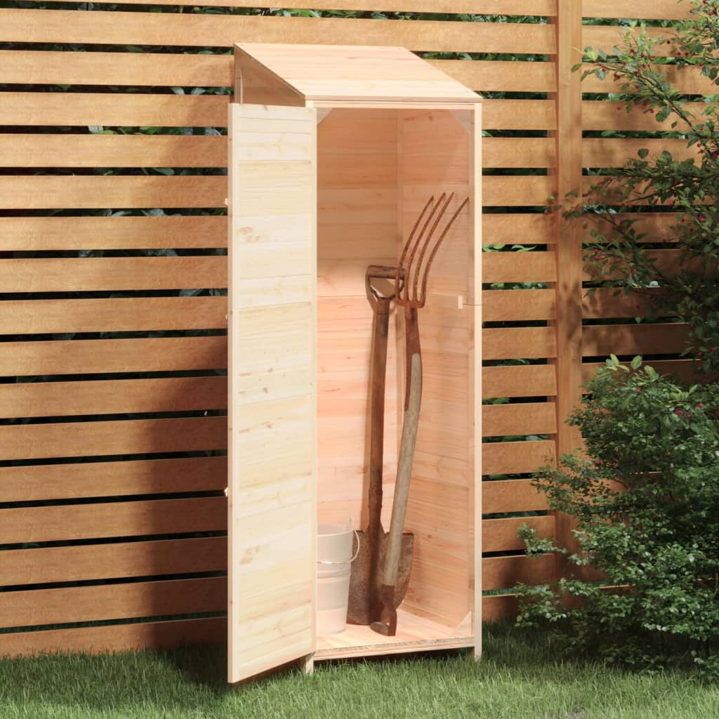 Garden Shed 21.7"x20.5"x68.7" Solid Wood Fir