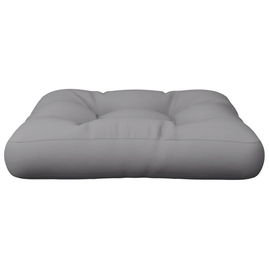 Pallet Cushion Gray 19.7"x19.7"x4.7" Fabric