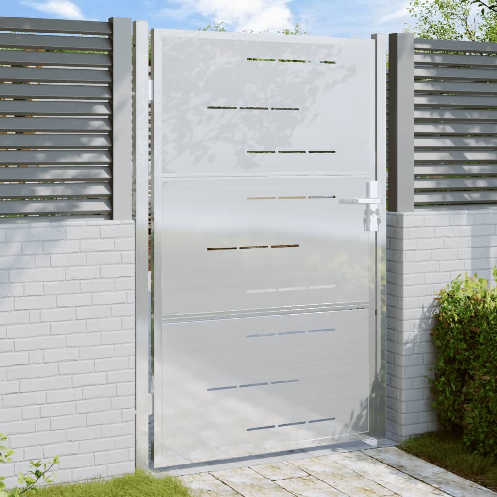 Garden Gate 39.4"x49.2" Stainless Steel