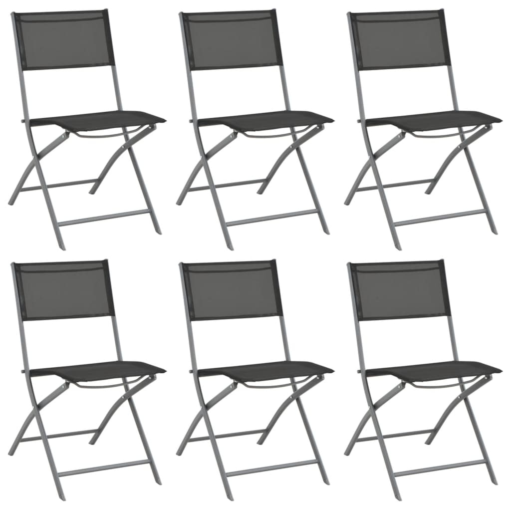 7 Piece Patio Dining Set Steel