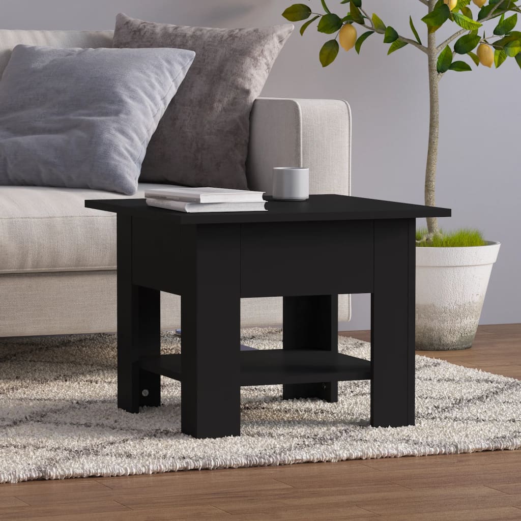 Coffee Table Gray Sonoma 21.7"x21.7"x16.5" Engineered Wood