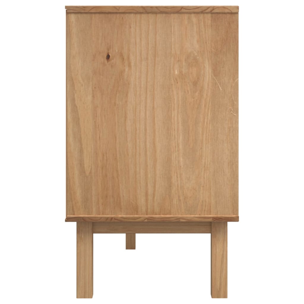 Sideboard OTTA 44.9"x16.9"x28.9" Solid Wood Pine