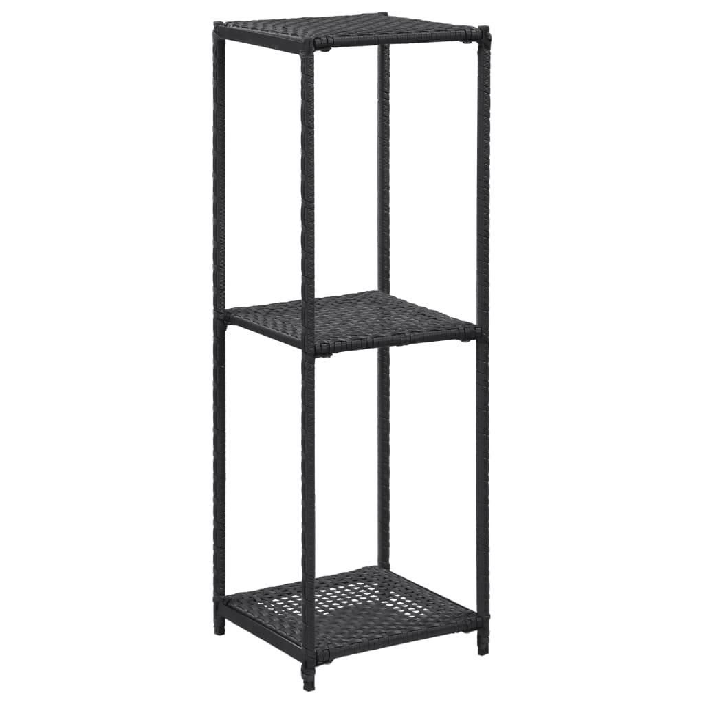 storage-shelf-black-11-8-x11-8-x59-1-poly-rattan At Willow and Wine USA!