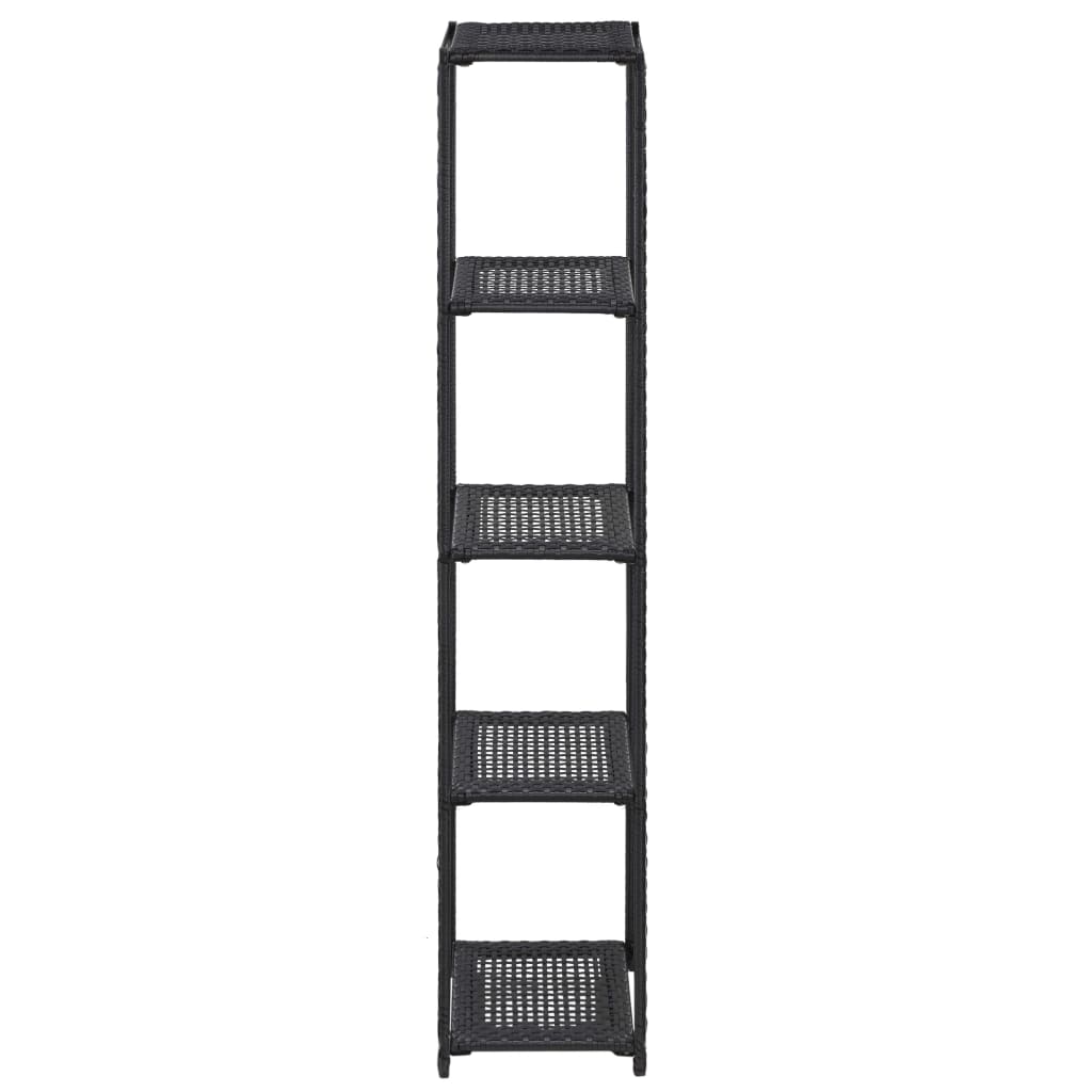 storage-shelf-black-11-8-x11-8-x59-1-poly-rattan At Willow and Wine USA!