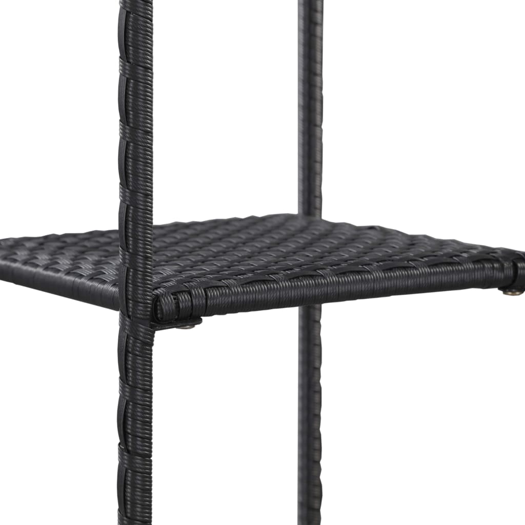 storage-shelf-black-11-8-x11-8-x59-1-poly-rattan At Willow and Wine USA!